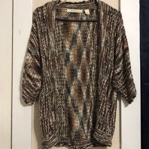 Knitted cover sweater